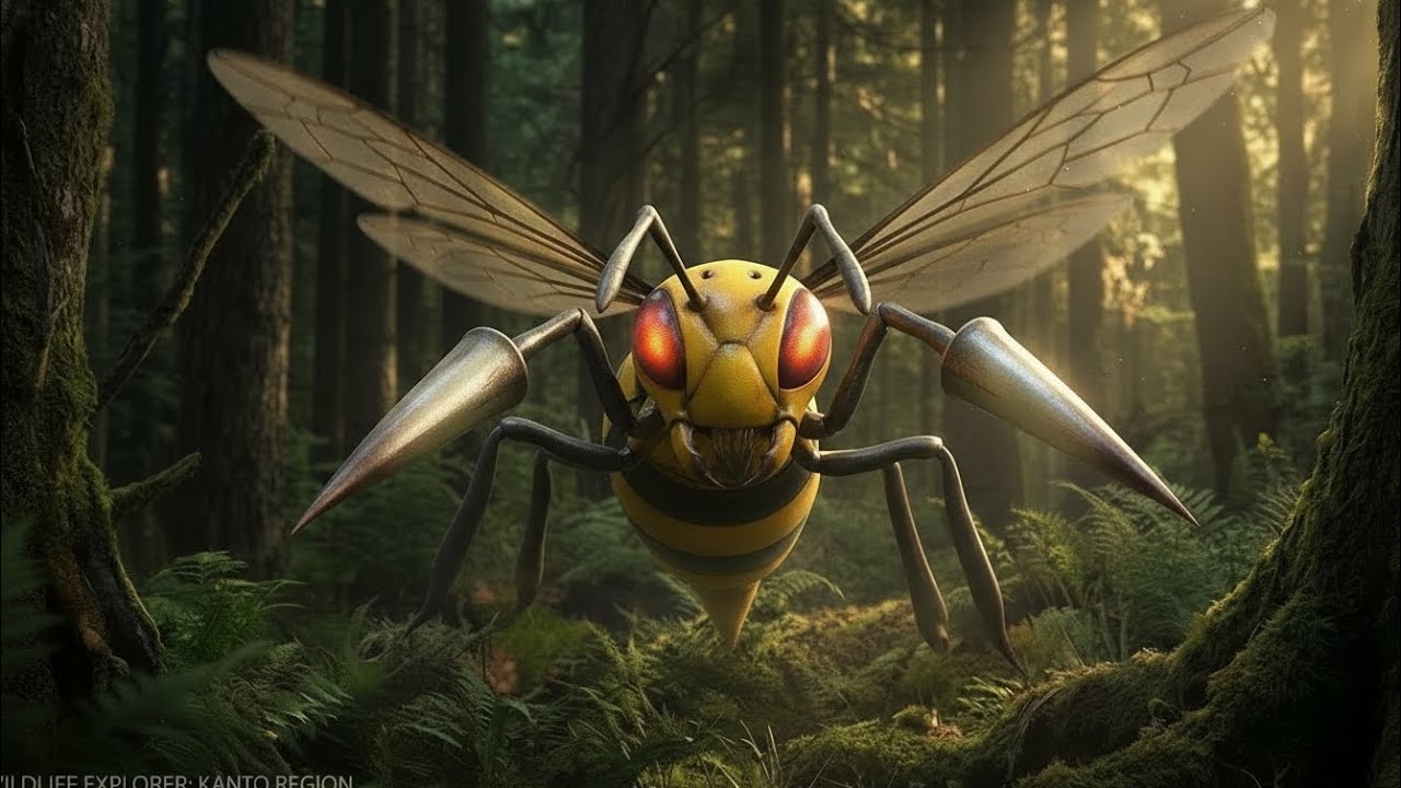 Beedrill Explained in Hindi | Pokémon Wildlife Documentary