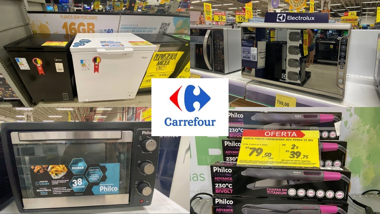 ACHADOS EM OFERTAS NO CARREFOUR | FREEZER, MICROONDAS, FORNO ELÉTRICO FRIGOBAR  #achados #carrefour