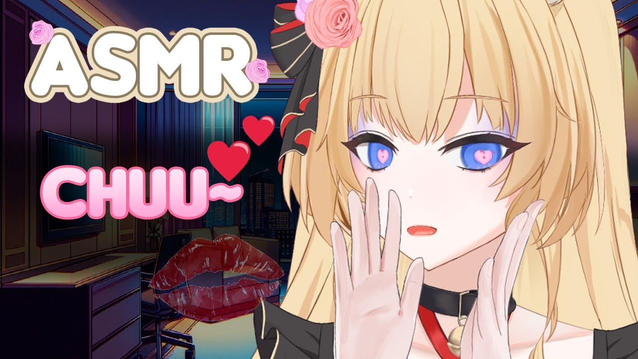 Te voy a BESAR como NADIE lo ha HECHO 😋💗 Roleplay ASMR Novia, 1 HORA Vtuber [ESPAÑOL]