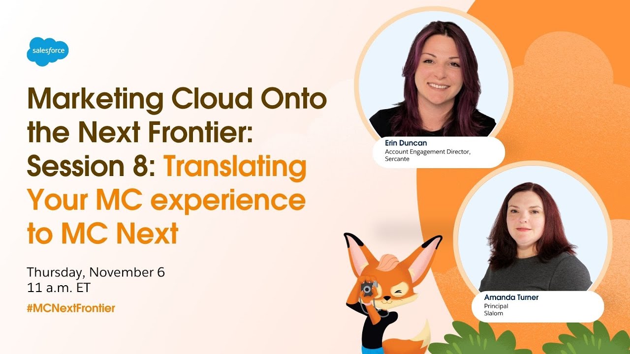 Marketing Cloud: Onto the Frontier - Session 8: Preparing for the future