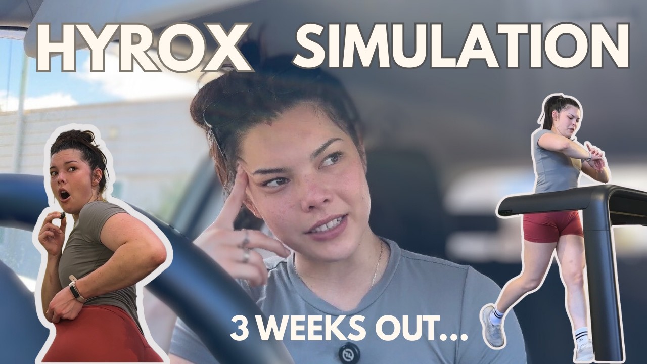 Crawling to the HYROX finish line | HYROX simulation session