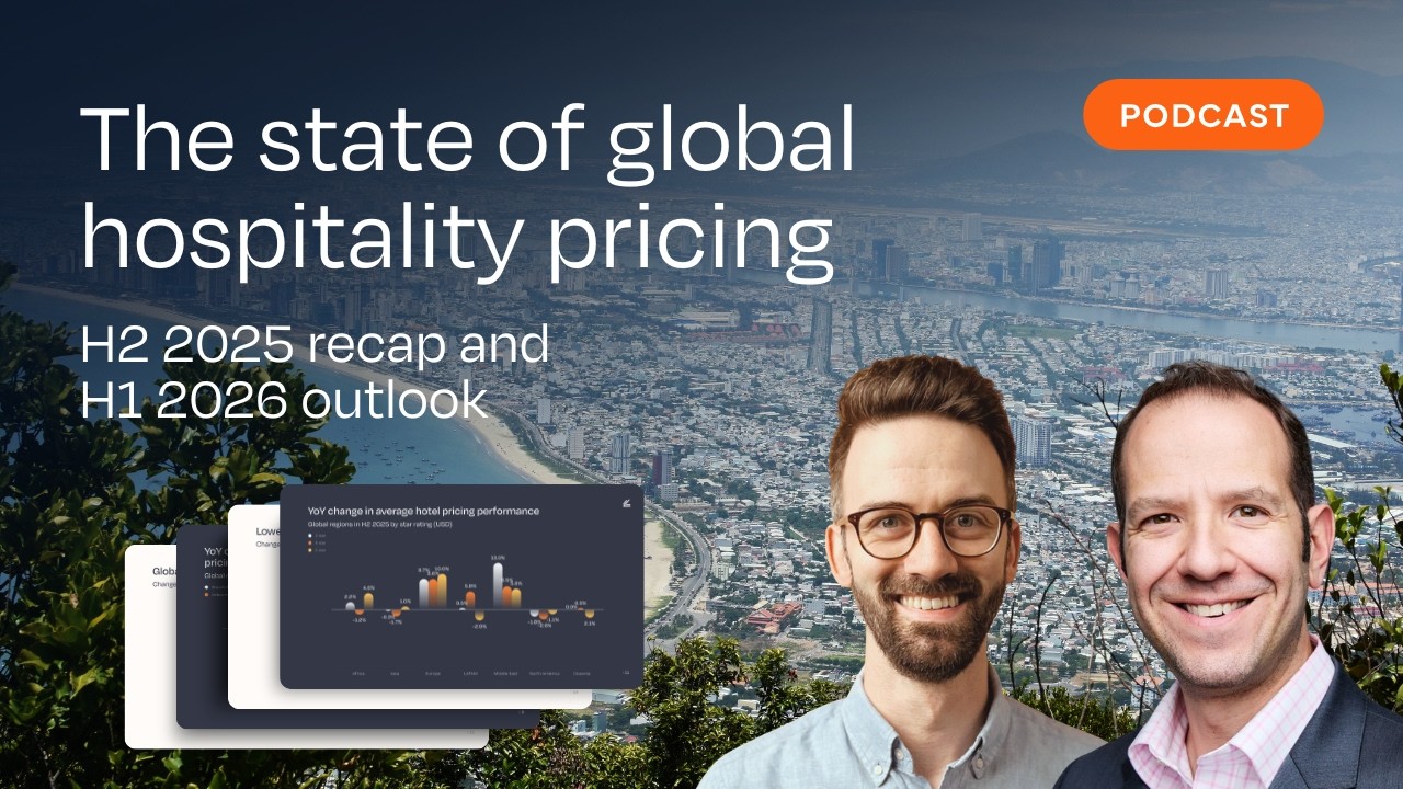 Data Story - Global hotel pricing trends from H2 2025