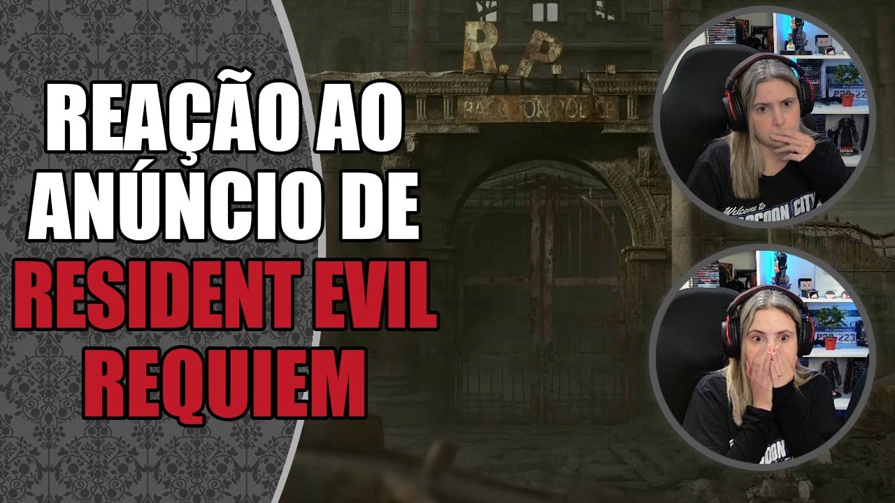 REact | Anúncio de RESIDENT EVIL REQUIEM (Resident Evil 9) na SUMMER GAME FEST!