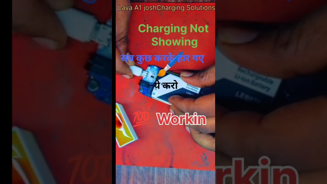 Lava A1 Josh😎 Charging Not show Solutions 700 Working #shorts #short #trending #trendingshorts