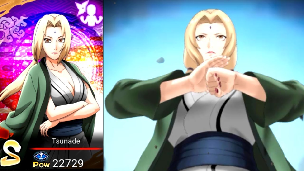 NxB NV: Tsunade EX-Rekit Showcase Solo Attack Mission Gameplay