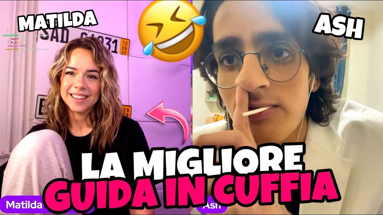 KING ASH GUIDATO IN CUFFIA CON MATILDA!!😂🎪 *tra le migliori*