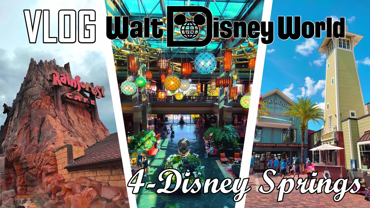 Vlog Walt Disney World || 04 - Disney Springs (et petit dej' au Ohana)