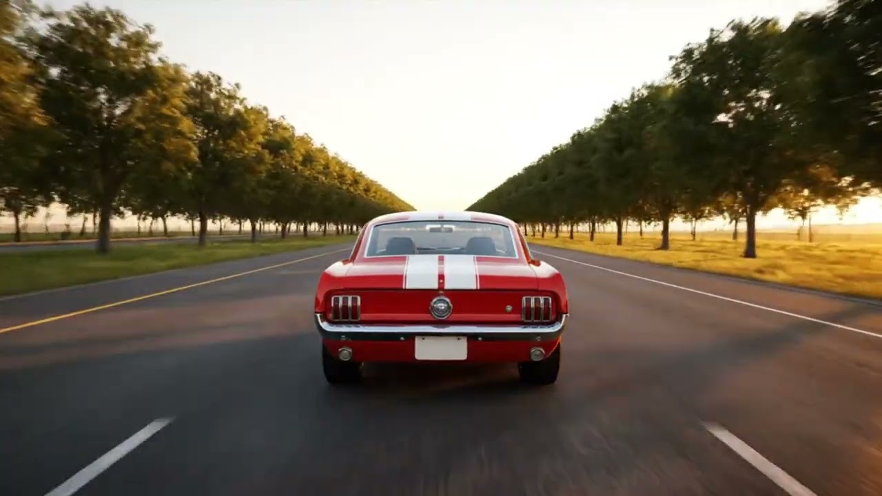 Valentine’s Classic Mustang Lofi Drive