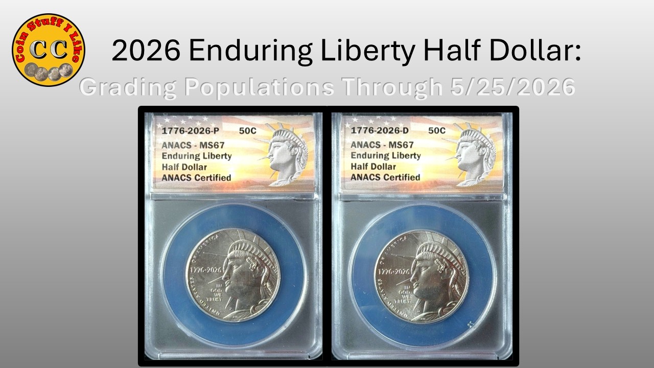 Полколлекционная монета &laquo;Enduring Liberty&raquo; 2026 года: статистика грейдинга на 25.05.2026