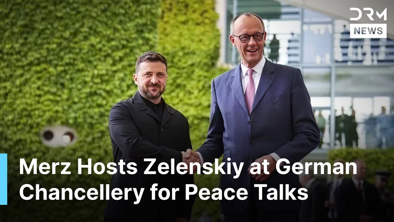 BREAKING NEWS: Ukraine&rsquo;s Zelenskiy Arrives at German Chancellery for Meeting with Merz | AC1N