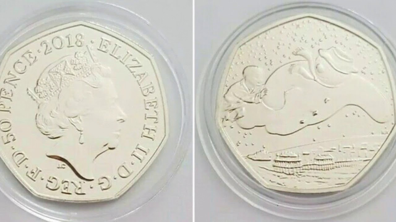 UK 2018 Snowman 50 Pence Coin WORTH?