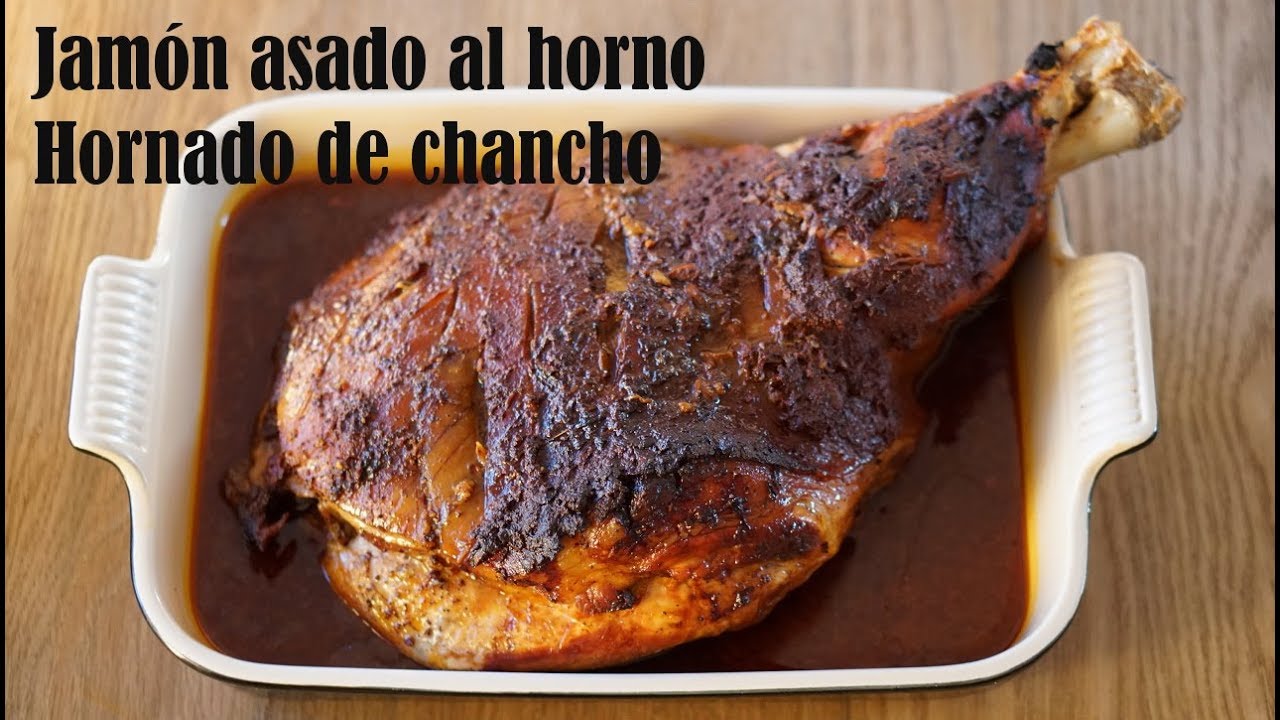 JAMÓN ASADO AL HORNO