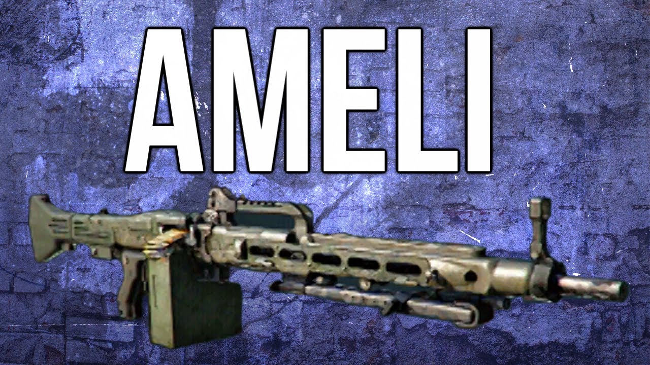 Ghosts In Depth - Ameli LMG Review (Rapid Fire Class & Long Range Class)