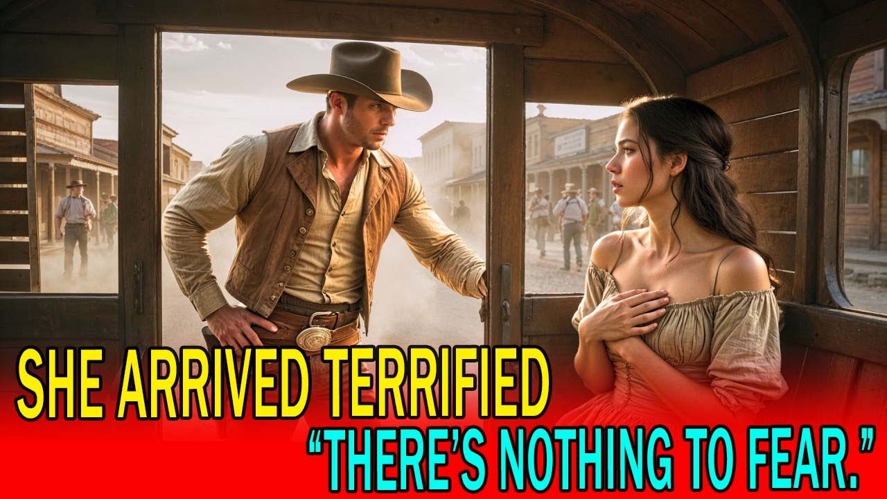 The Mail-Order Bride Arrived Afraid — The Cowboy Smiled, “Darlin’, There’s Nothing to Fear”
