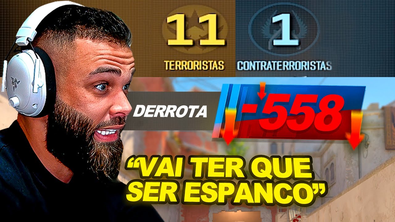Fui RECONHECIDO e caso eu PERDESSE era -558 PONTOS - Joguei SÉRIO RUSHANDO e ACABEI com o GAME 