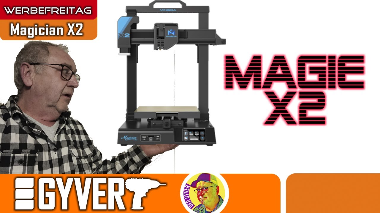 Mingda Magician X2 Ein toller 3D Drucker für wenig Geld