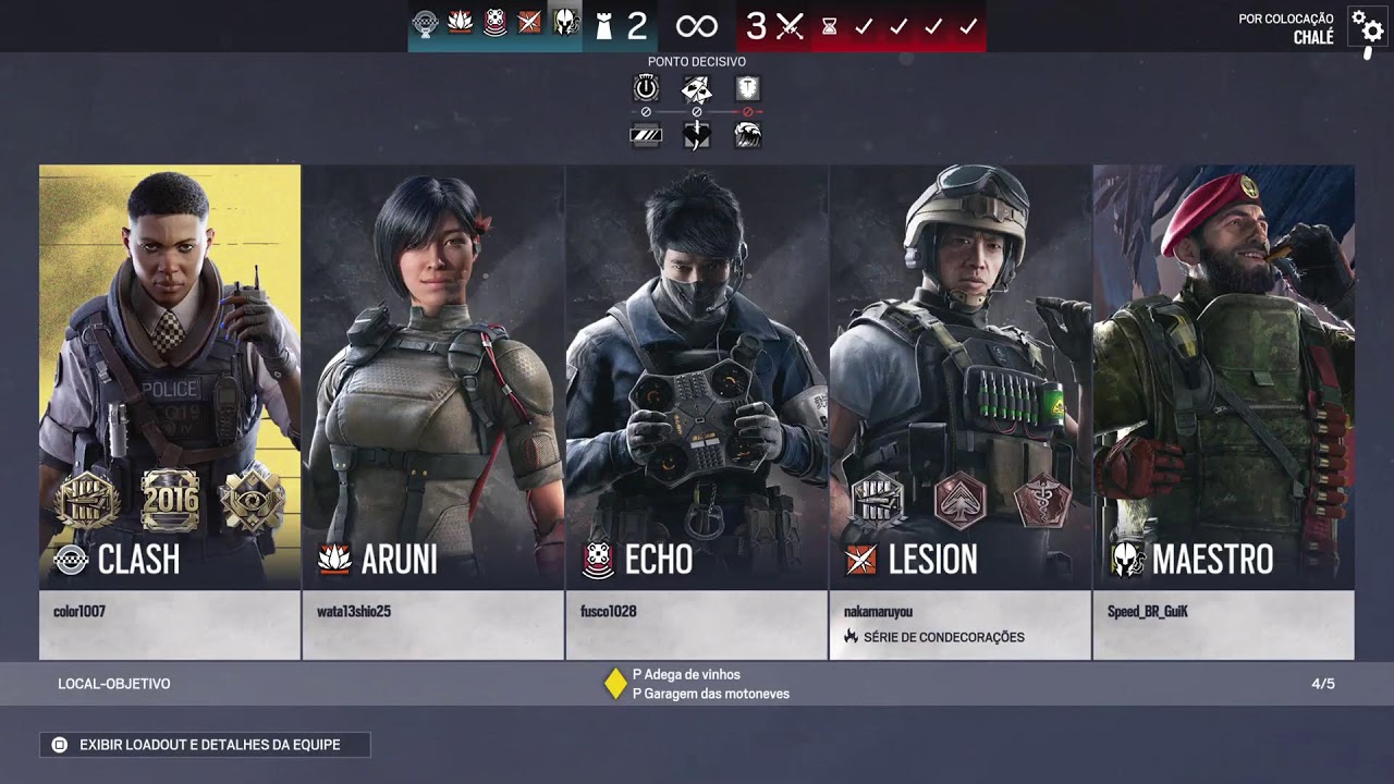 Tentando jogar R6