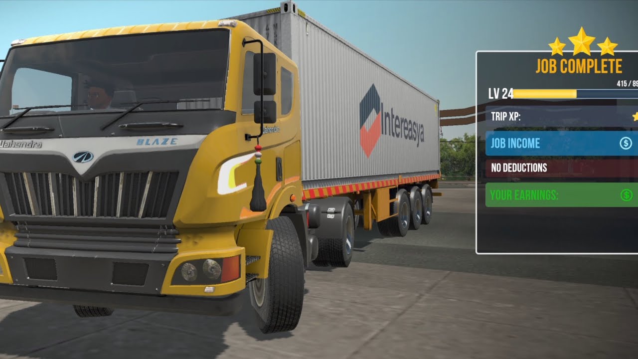 Truck Master India Gameplay 😱 | Real Indian Roads & Heavy Cargo 🚛🔥| Mobile Gameplay📱 | GameVibe_X