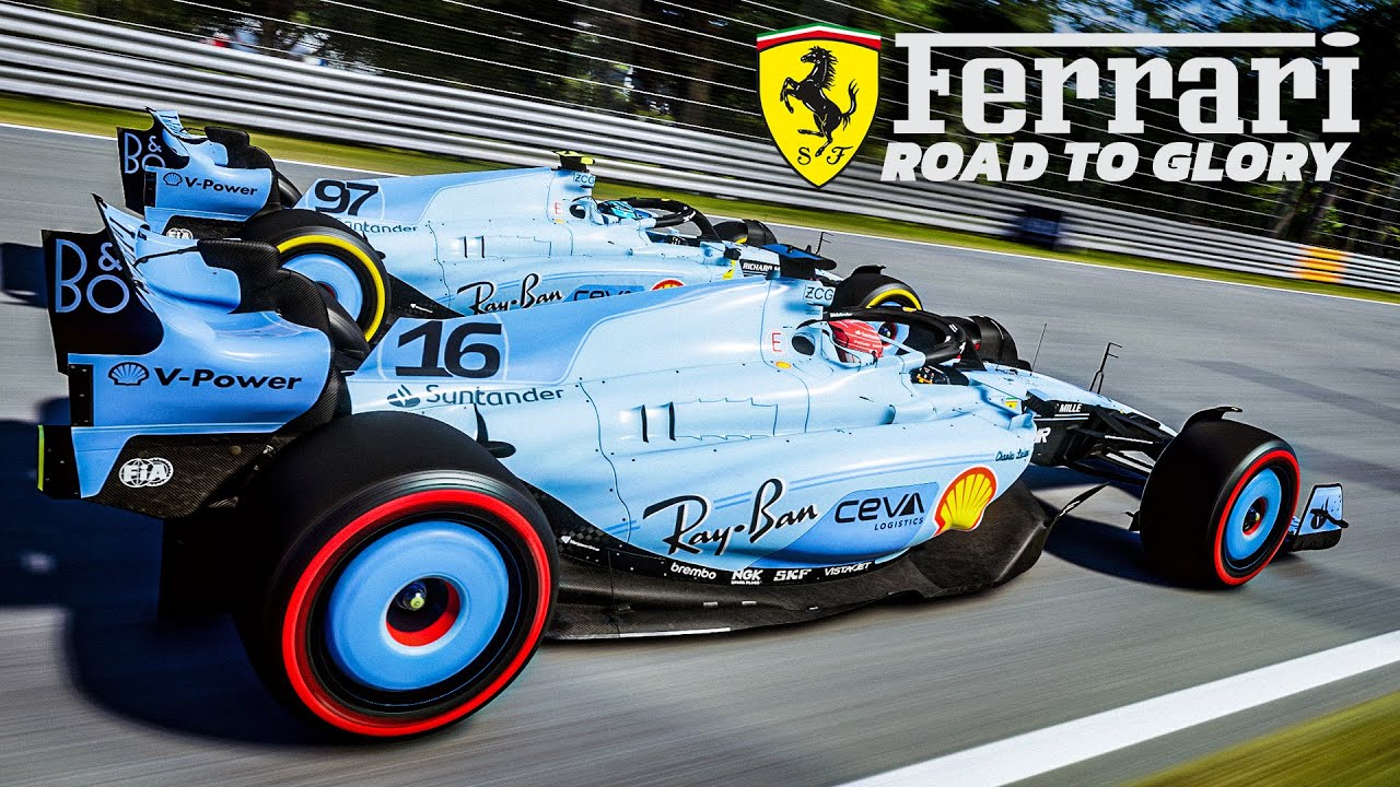 First TITLE Since 2008 in BLUE? 🩵 F1 23 Ferrari Road To Glory Career Mode (Part 21)