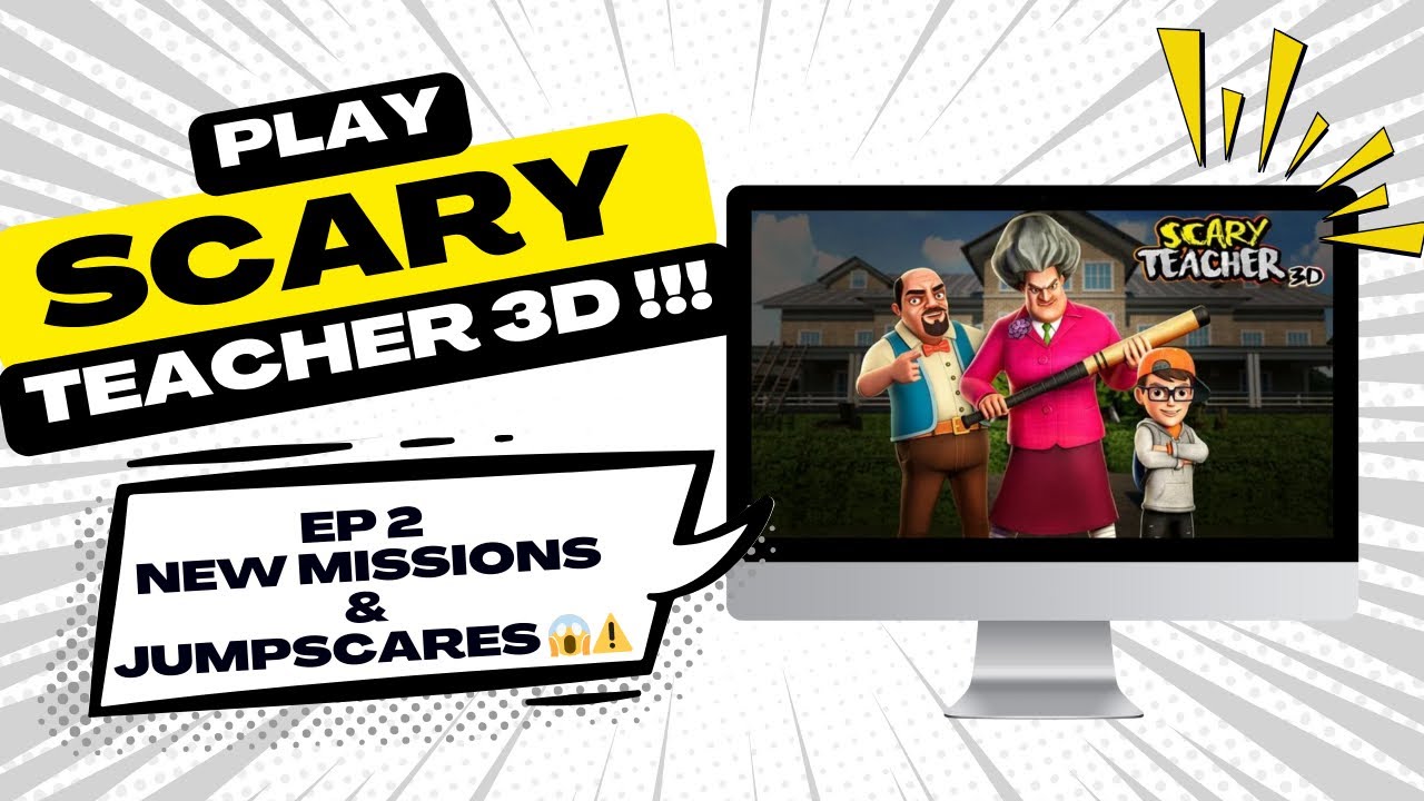 Scary teacher 3D episode 2 the pranks continue!😈🤣