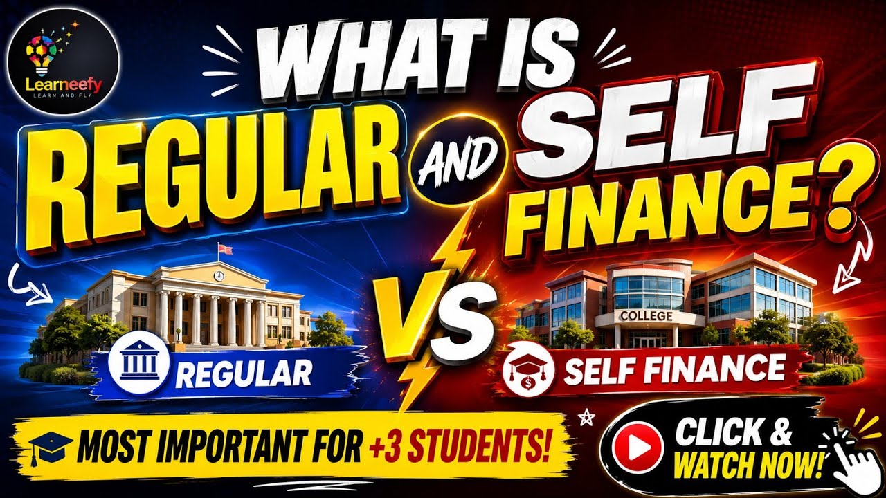 What is Regular and Self Finance course?|Odisha Higher Education Department| #samsodisha #plusthree 