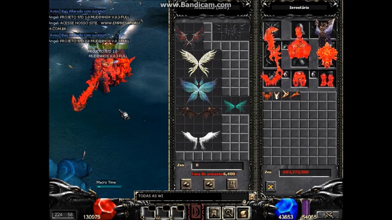 MUSERVER 97D 1.0 MUDINHOX V.0.3 FULL [LANCAMENTO] DEMONSTRA&Ccedil;&Atilde;O