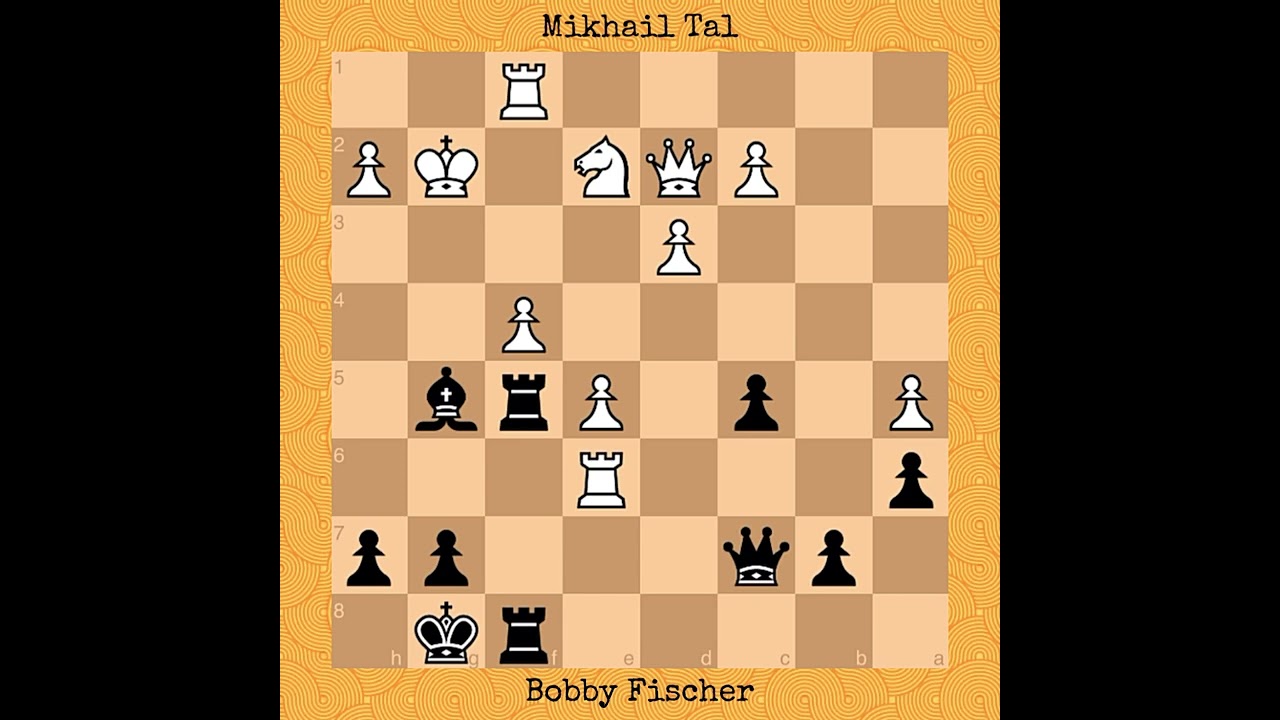 Mikhail Tal vs Bobby Fischer | Herceg Novi blitz, 1970