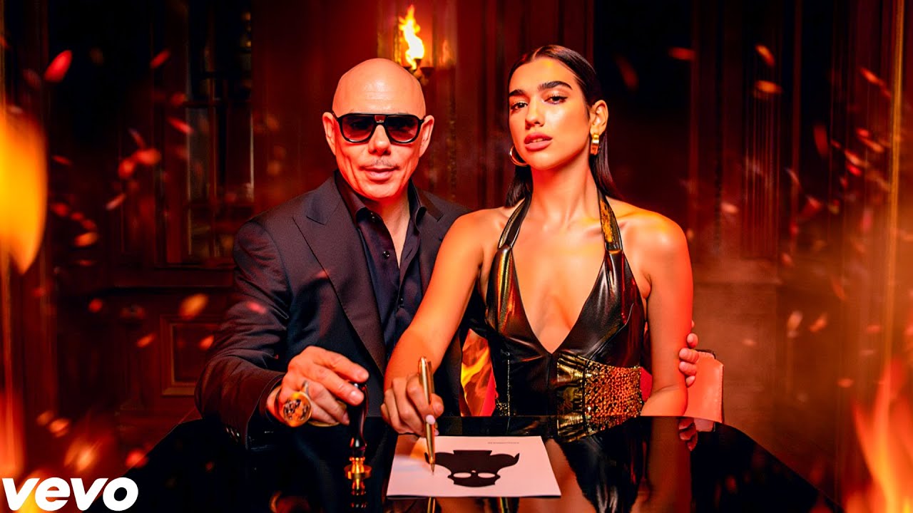 Pitbull ft Dua lipa - SET IT ABLAZE (Lyrical Music Video 2026)