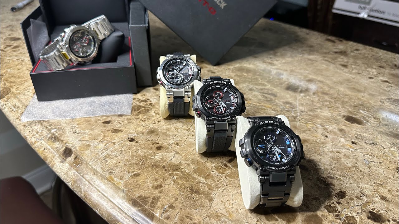 Casio G-Shock MTG B1000 Real vs Fake comparison