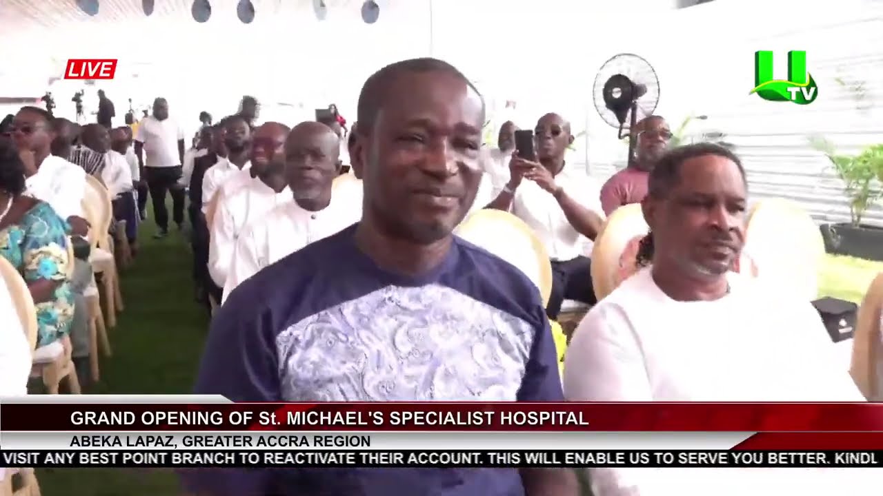 COMMISSIONING OF THE ST. MICHAEL'S SPECIALIST HOSPITAL BY PREZ AKUFO-ADDO 30/09/23