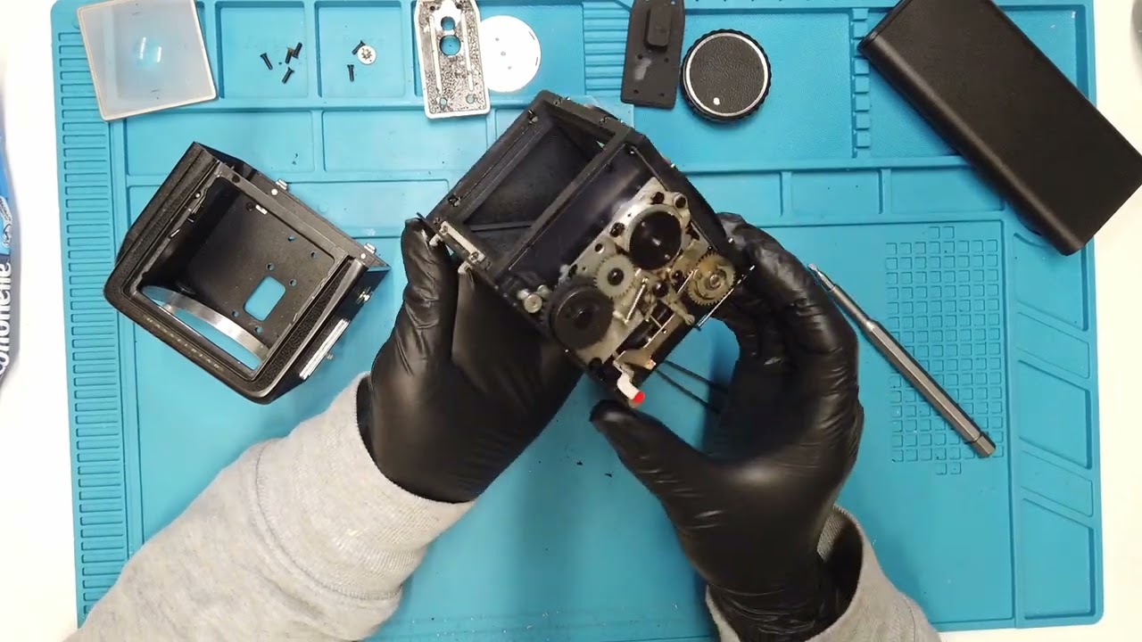 Timelapse - Fix Hasselblad 500CM Shutter release jam issue