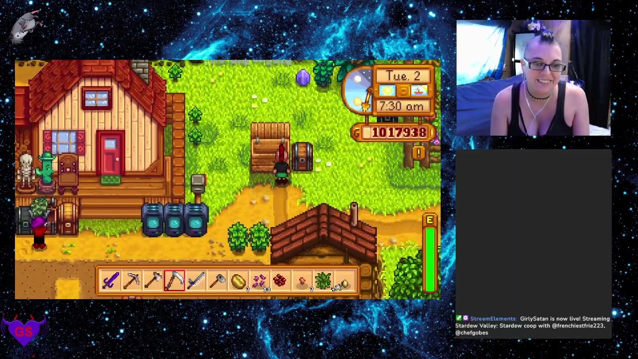 Stardew Co-op with the besties