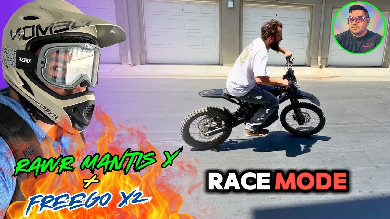 Off-Road E-Bike Adventure: Rawrr Mantis X vs. Freego X2 – Trails, Fails & Repairs!