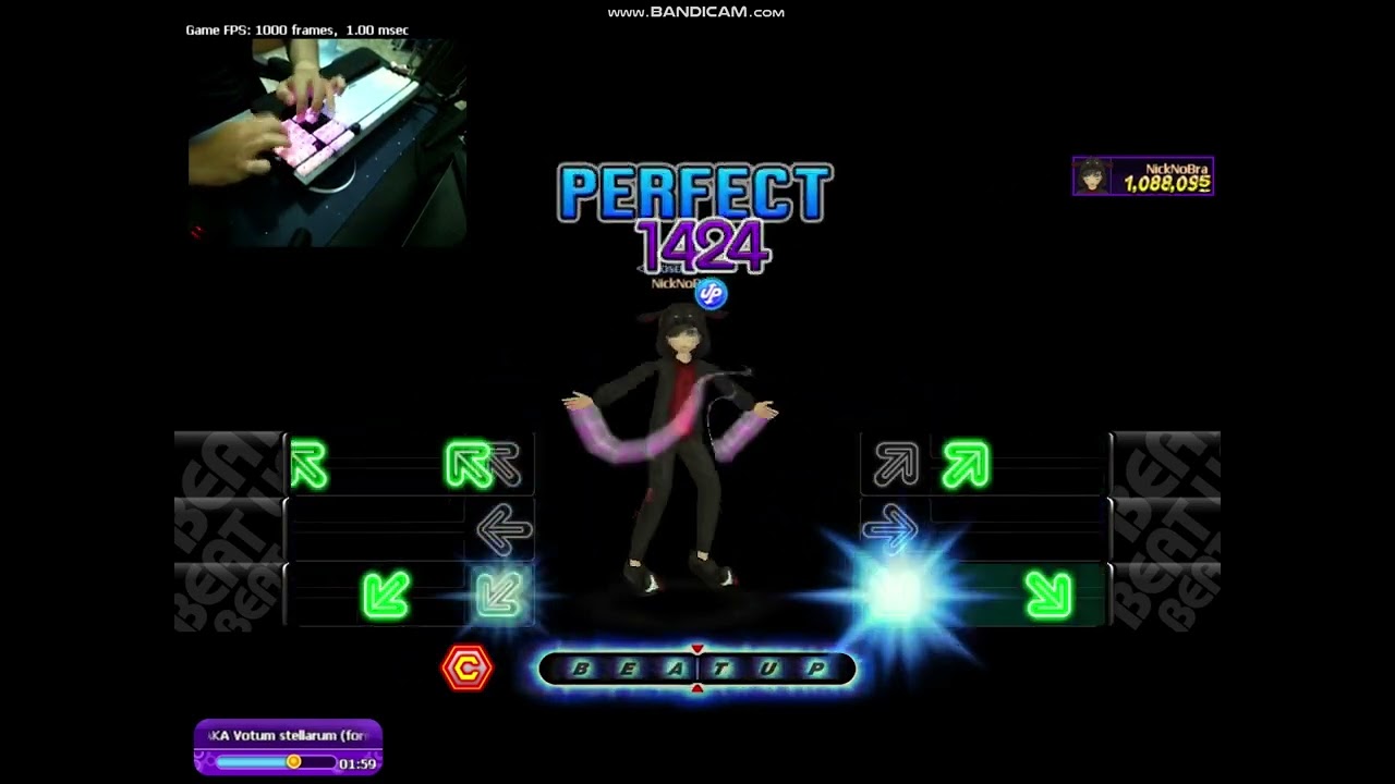 AuditionMoveOn Beat Up dj TAKA - Votum stellarum (forest #25 RMX) (Sped Up) (Lv.5) (160 Bpm)