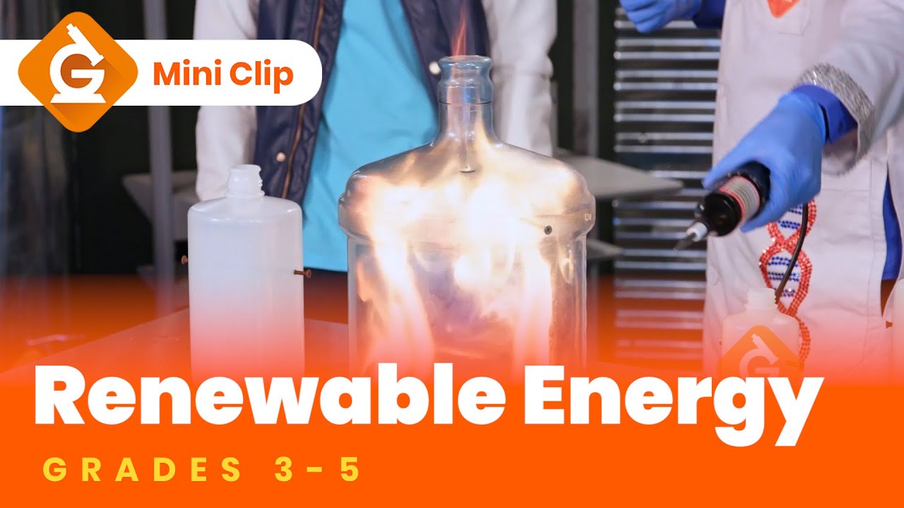Renewable Energy Video for Kids | Science Lesson for Grades 3-5 | Mini-Clip