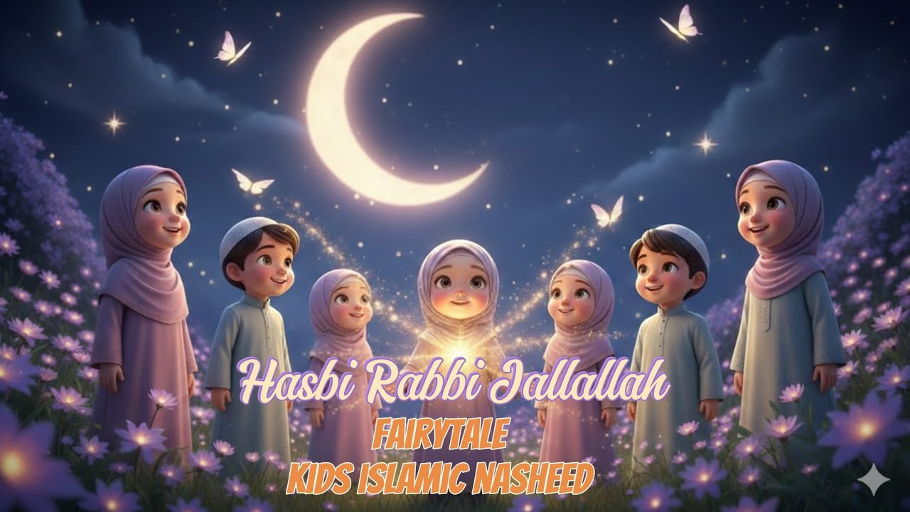Hasbi Rabbi Jallallah | Islamic Kids Nasheed | Zubu Zubu Kids 