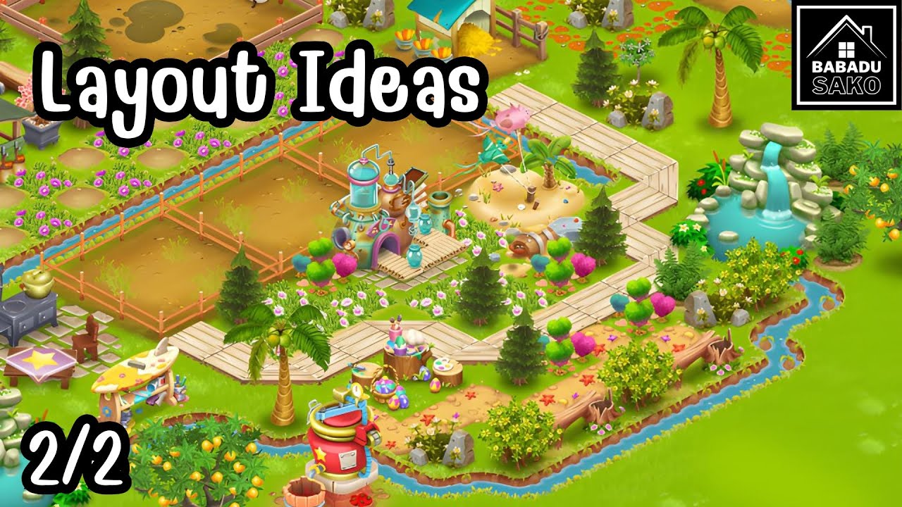 EP.271 : Layout Ideas part 2/2 - HayDay FarmDesign!