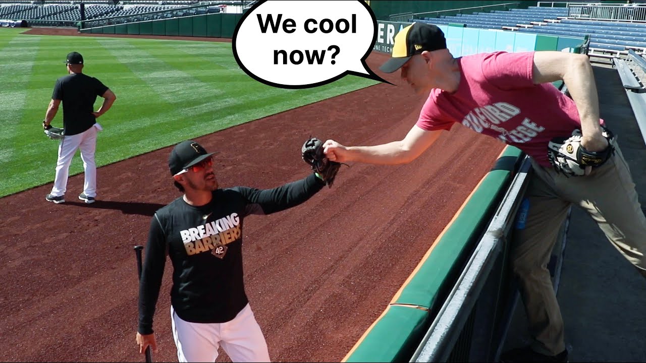 This guy HATED me! Now we’re cool? SUPER FUN day at PNC Park