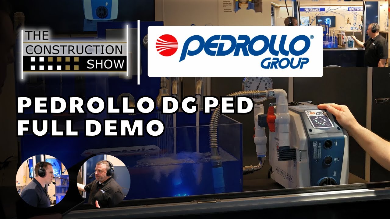 Полная демонстрация DG PED от Pedrollo Group
