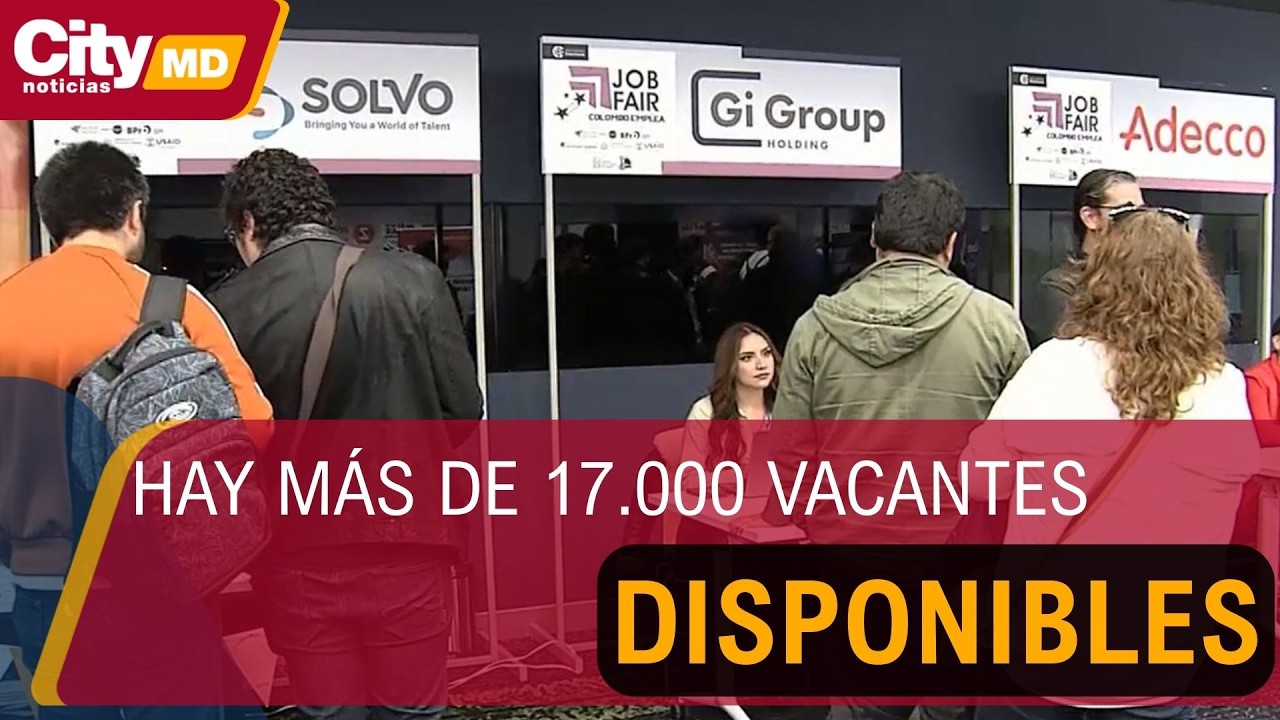Bogot&aacute; se prepara para mega feria de empleo en Corferias con m&aacute;s de 17.000 vacantes| CityTv