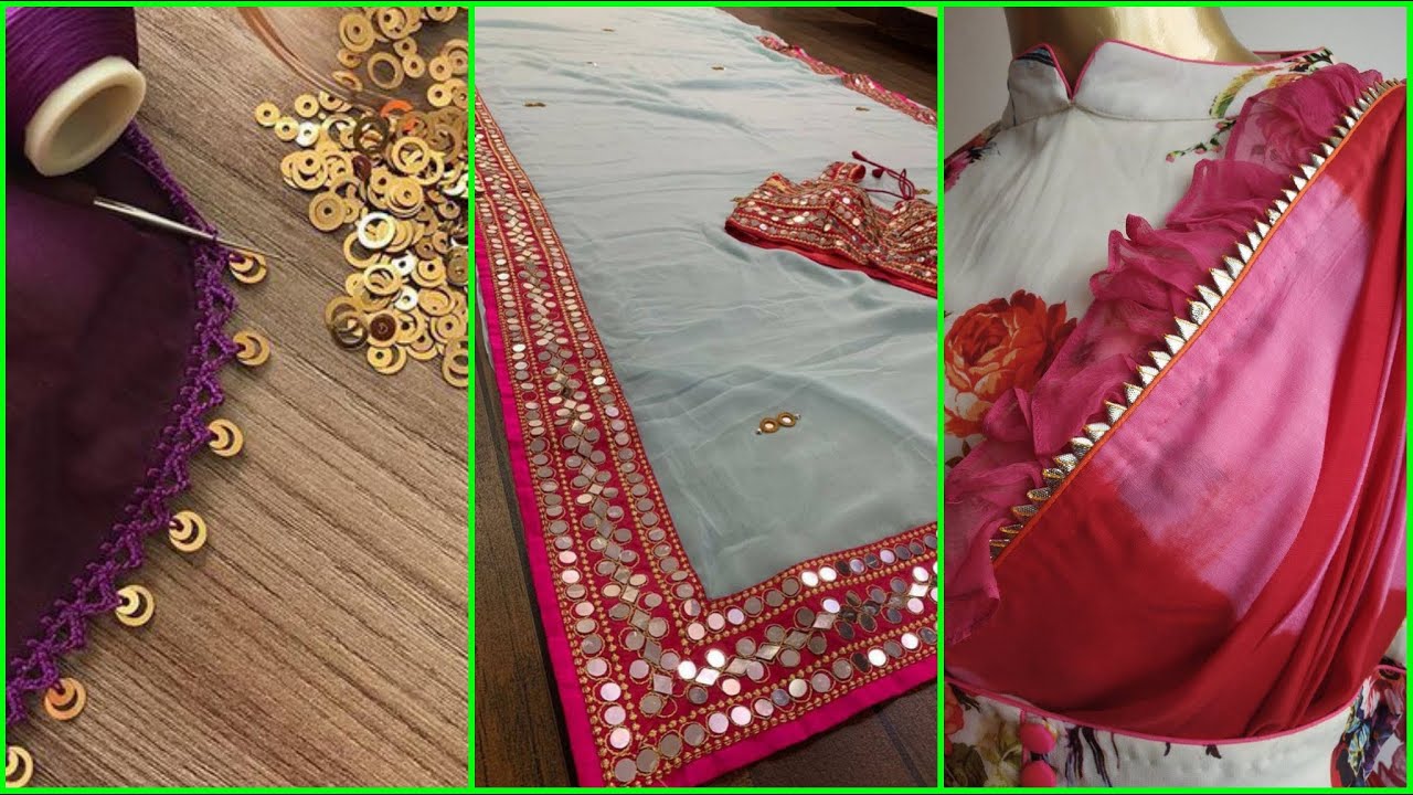 Beautiful Dupatta Design Ideas | Stylish Dupatta with Tassels | Fashion Perfection