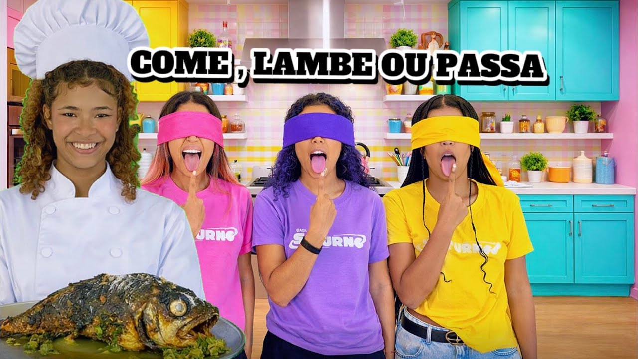 COME , LAMBE OU PASSA , COM KYSHA , MINE E EVY 💛🩷💜 , SERÁ QUE ELAS SE DERAM BEM ? 