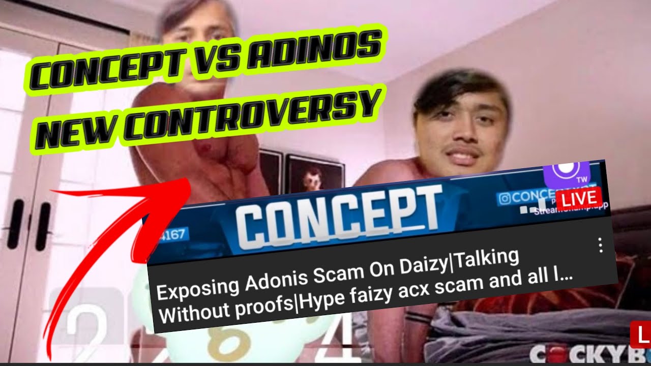 Concept Gaming vs Adonis Full controversy Explained Concept ExposedMust watch!