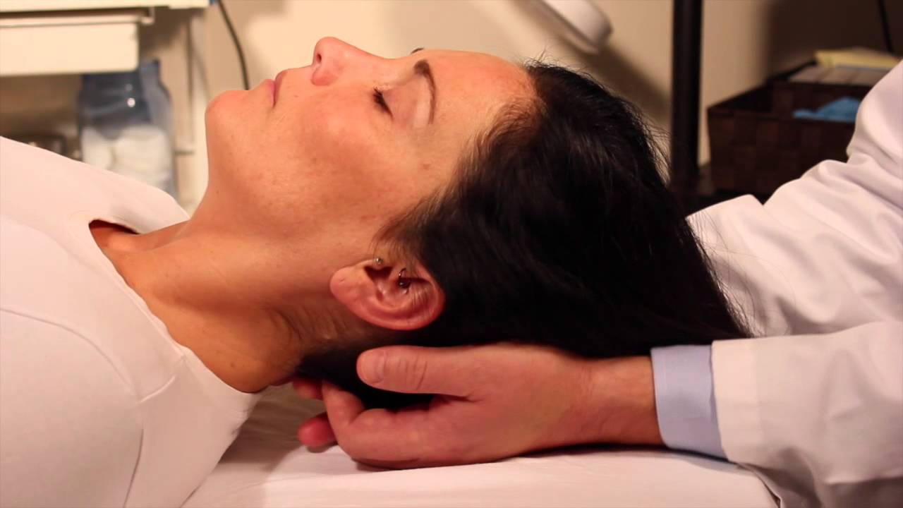 Neck & Head Massage using Craniosacral Techniques