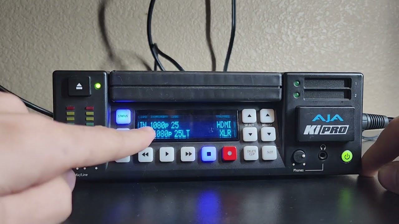 AJA KI Pro basic setup