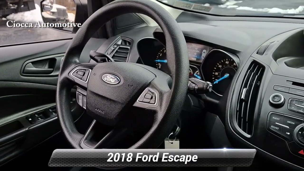 Used 2018 Ford Escape S, York, PA 259239A