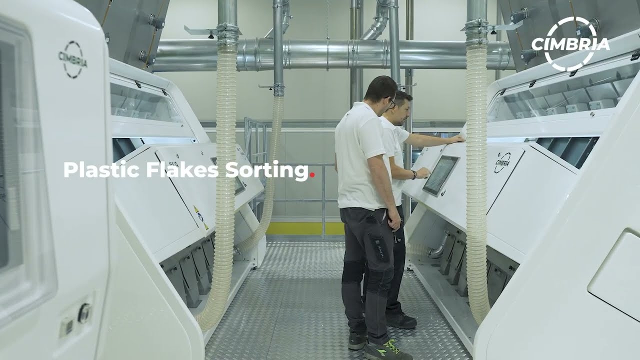 Polymers and Colors optical sorting at Foreverplast - Italy