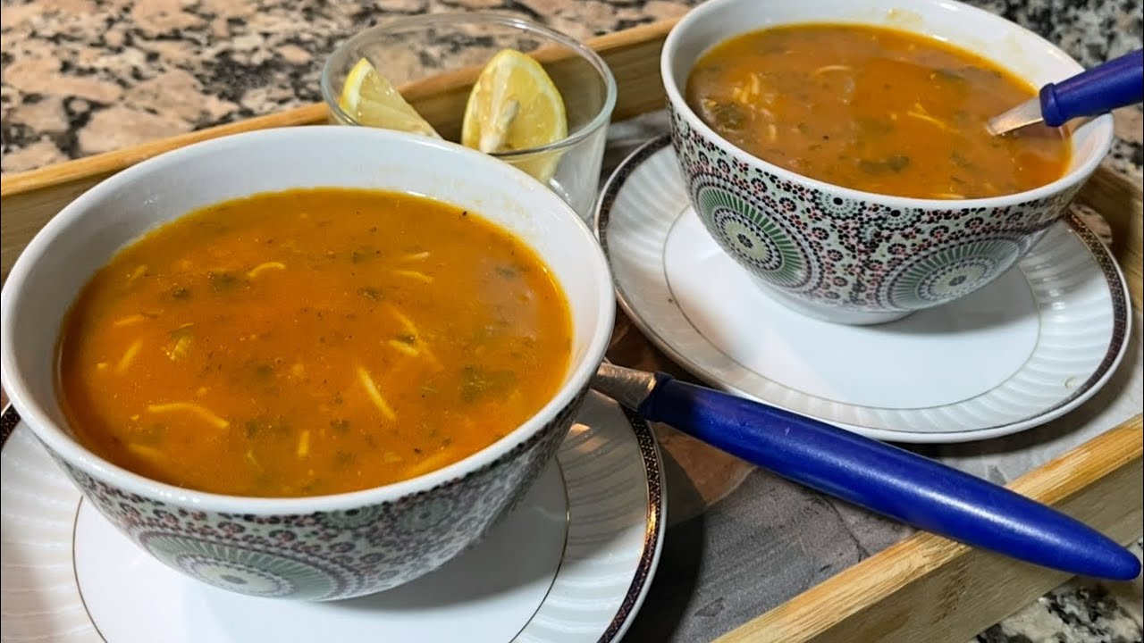 ‏وصفة اليوم حريرة مغربية علي حقها و طريقها لذيذة و سهلة التحضير و المذاق يا ليل يا عين 👌