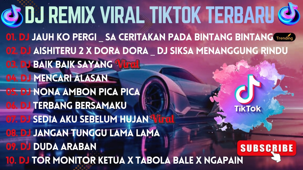 DJ TIKTOK TERBARU 2026 🎵 DJ SA CERITAKAN PADA BINTANG BINTANG 🎵 DJ BAIK BAIK SAYANG 🎵 VIRAL 🎵