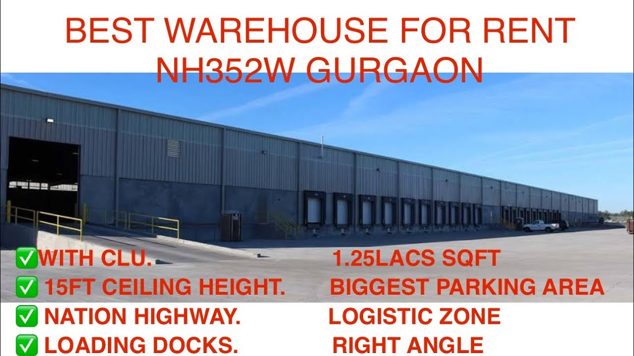 1.25LACS SQFT NEWLY BUILD WAREHOUSE!! AVAILABLE FOR LEASE IMMEDIATELY!! Entry On NATION HIGHWAY 